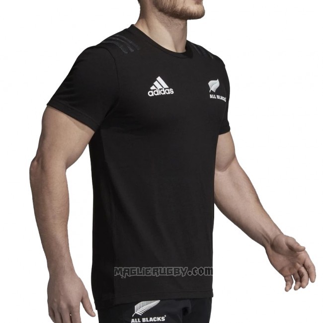 Maglia Nuova Zelanda All Blacks Rugby 2018 Nero maglierugby
